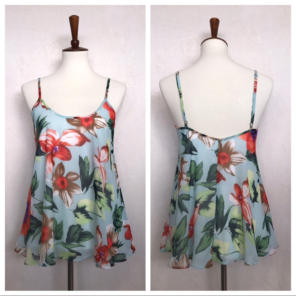 Show Me your MuMu floral print tank top